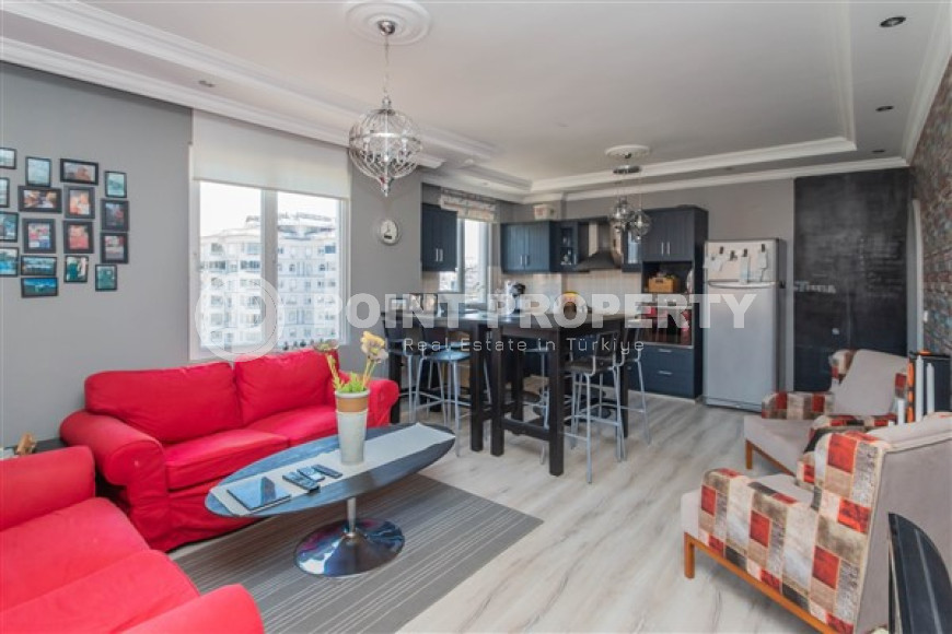 Квартира 3+1, 125м², с дизайнерским интерьером в районе Алании Тосмур, 650м от моря-id-2099-фото-3