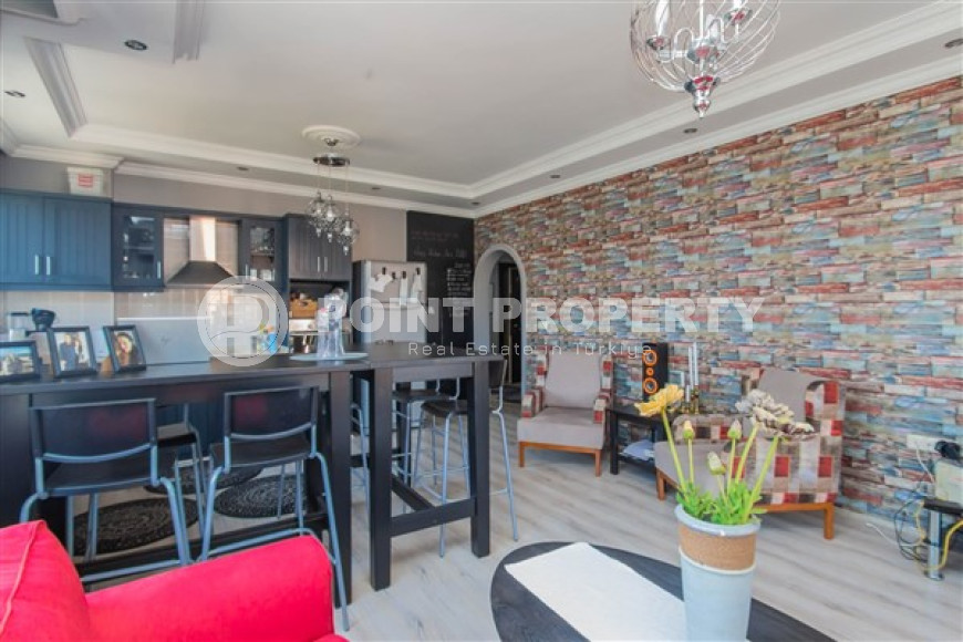 Квартира 3+1, 125м², с дизайнерским интерьером в районе Алании Тосмур, 650м от моря-id-2099-фото-4