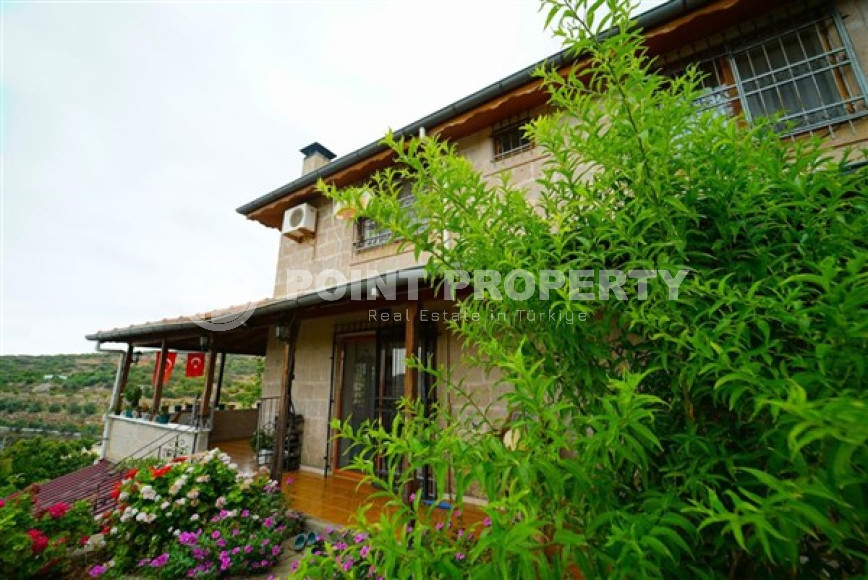 Отдельно стоящий меблированный двухэтажный частный дом, 3+1, 180м², в пригороде Алании-id-2100-фото-17