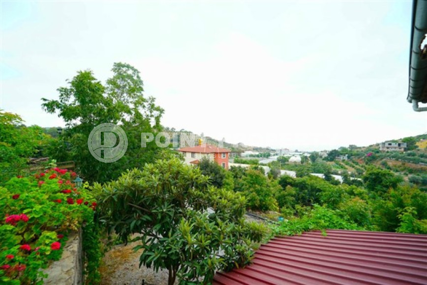 Отдельно стоящий меблированный двухэтажный частный дом, 3+1, 180м², в пригороде Алании-id-2100-фото-20