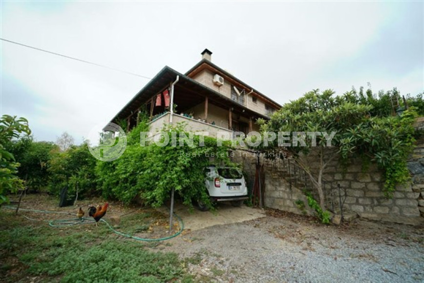 Отдельно стоящий меблированный двухэтажный частный дом, 3+1, 180м², в пригороде Алании-id-2100-фото-25