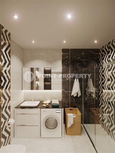 New investment project with 1+1 and 2+1 apartments in Mahmutlar with developed infrastructure 650 meters from the sea coast.-id-1160-photo-13