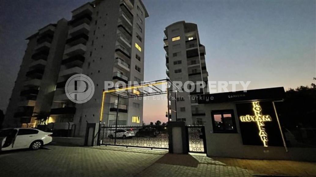 Трехкомнатная квартира, 125м², с отдельной кухней, в новой резиденции с инфраструктурой в Газипаше, Алания-id-2102-фото-2