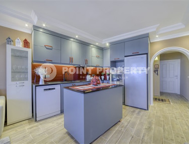 Просторная трехкомнатная квартира, 120м², в уютной резиденции в 550м от моря в районе Алании Тосмур-id-2104-фото-3