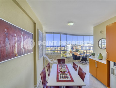 Просторная трехкомнатная квартира, 120м², в уютной резиденции в 550м от моря в районе Алании Тосмур-id-2104-фото-5