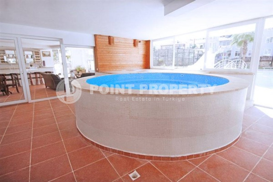 Просторная трехкомнатная квартира, 120м², в уютной резиденции в 550м от моря в районе Алании Тосмур-id-2104-фото-18