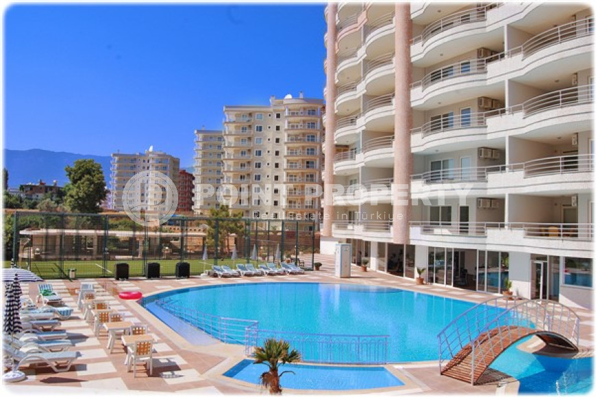 Просторная трехкомнатная квартира, 120м², в уютной резиденции в 550м от моря в районе Алании Тосмур-id-2104-фото-20