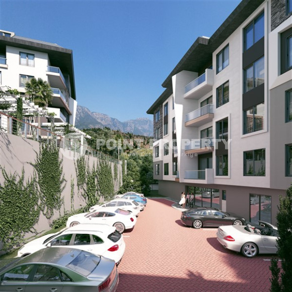 One-room apartment, 56 m², fully finished in a cozy complex with infrastructure in the Oba area.-id-2105-photo-7