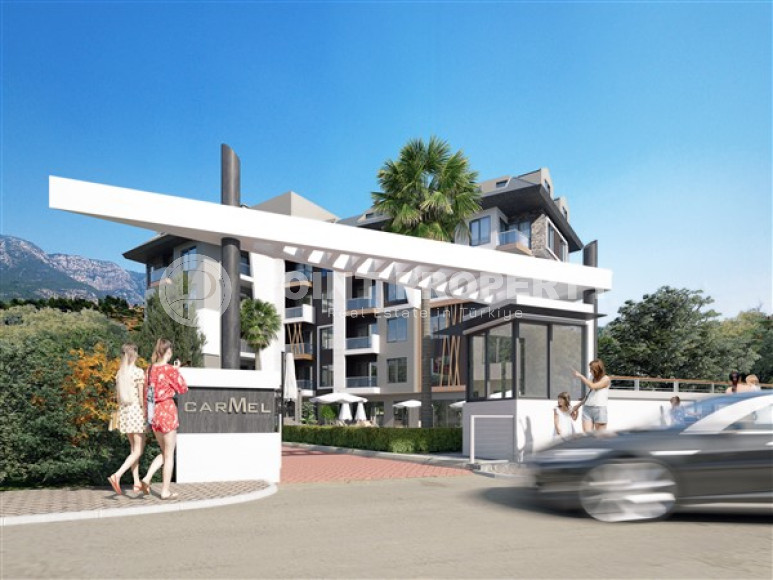 One-room apartment, 56 m², fully finished in a cozy complex with infrastructure in the Oba area.-id-2105-photo-8