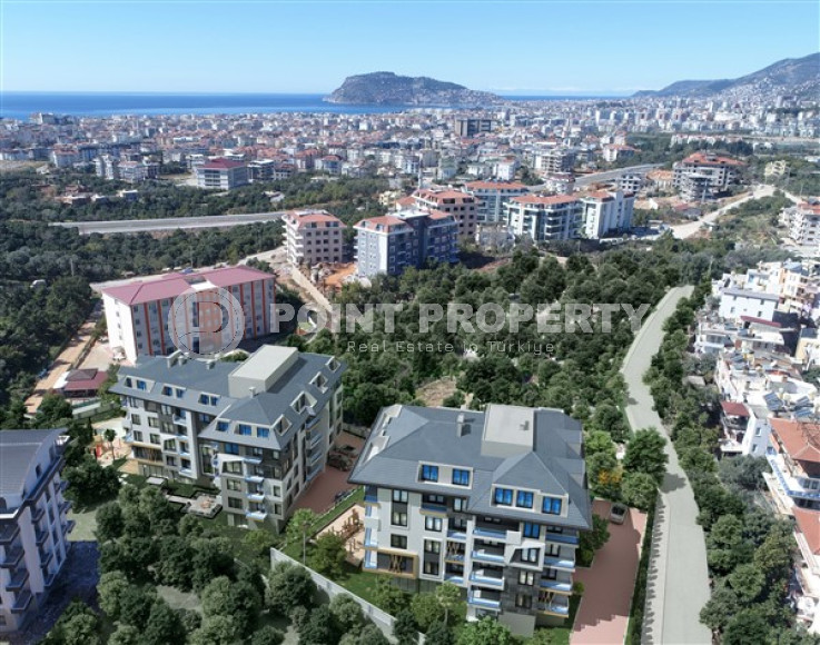 One-room apartment, 56 m², fully finished in a cozy complex with infrastructure in the Oba area.-id-2105-photo-13