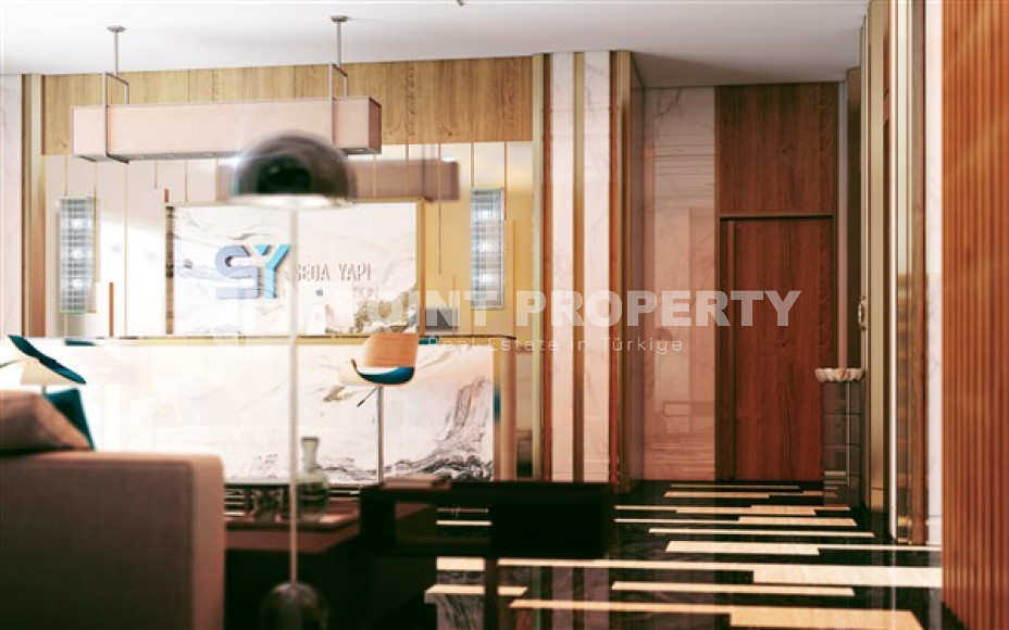 One-room apartment, 56 m², fully finished in a cozy complex with infrastructure in the Oba area.-id-2105-photo-18