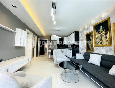 Просторная меблированная двухкомнатная квартира,65м², в центре Махмутлара, в 300м от побережья-id-2106-фото-2