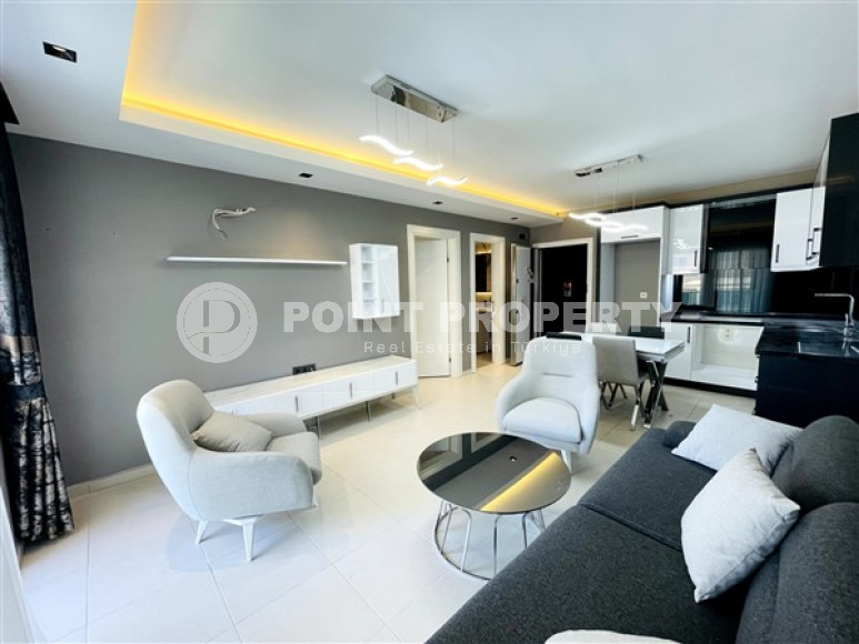 Просторная меблированная двухкомнатная квартира,65м², в центре Махмутлара, в 300м от побережья-id-2106-фото-4