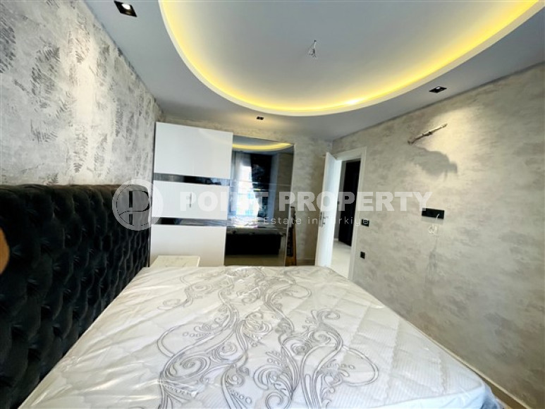 Просторная меблированная двухкомнатная квартира,65м², в центре Махмутлара, в 300м от побережья-id-2106-фото-10