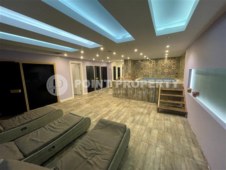 Просторная меблированная двухкомнатная квартира,65м², в центре Махмутлара, в 300м от побережья-id-2106-фото-14