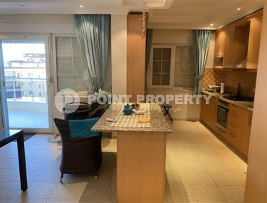 Квартира с двумя спальнями, 110м², в резиденции с бассейном в центре Алании, в 1200м от моря-id-2107-фото-3