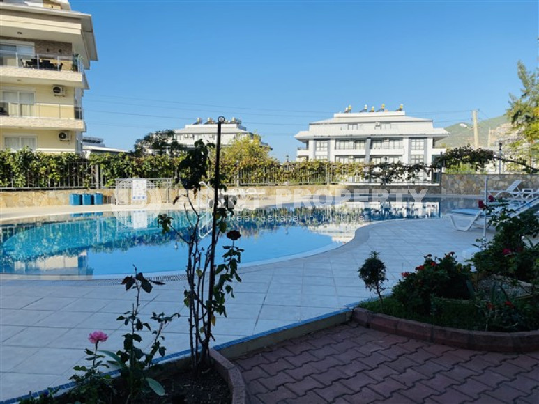 Квартира с двумя спальнями, 110м², в резиденции с бассейном в центре Алании, в 1200м от моря-id-2107-фото-39