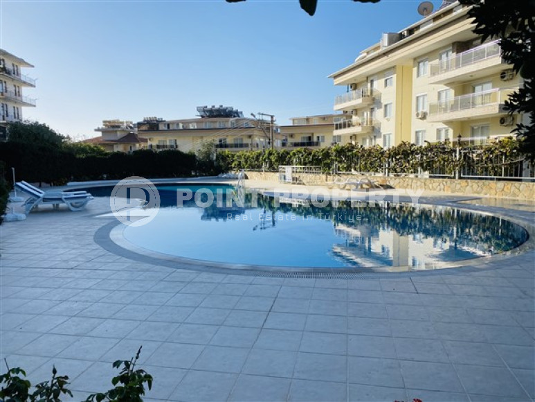 Квартира с двумя спальнями, 110м², в резиденции с бассейном в центре Алании, в 1200м от моря-id-2107-фото-40