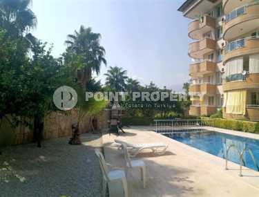 Resale property in the Oba area: furnished apartment 2+1, 115m², in a residence with a swimming pool.-id-2110-photo-1