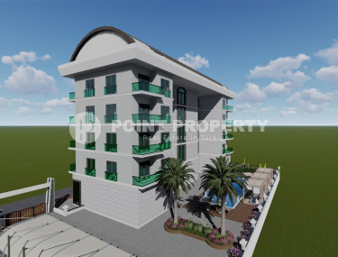 Modern residential complex with spacious 2+1 penthouses at a reasonable price in Avsallar-id-1164-photo-5