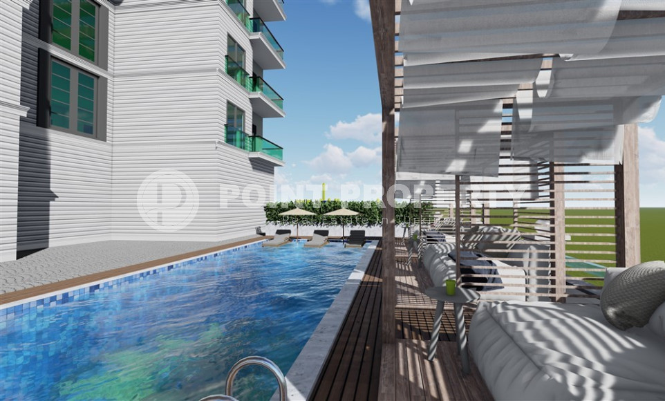 Modern residential complex with spacious 2+1 penthouses at a reasonable price in Avsallar-id-1164-photo-6