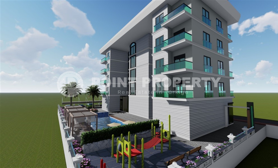 Modern residential complex with spacious 2+1 penthouses at a reasonable price in Avsallar-id-1164-photo-7