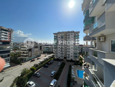 Three-room apartment, 110m², with mountain views, 700m from the sea, in Cikcilli area, Alanya-id-2114-photo-1