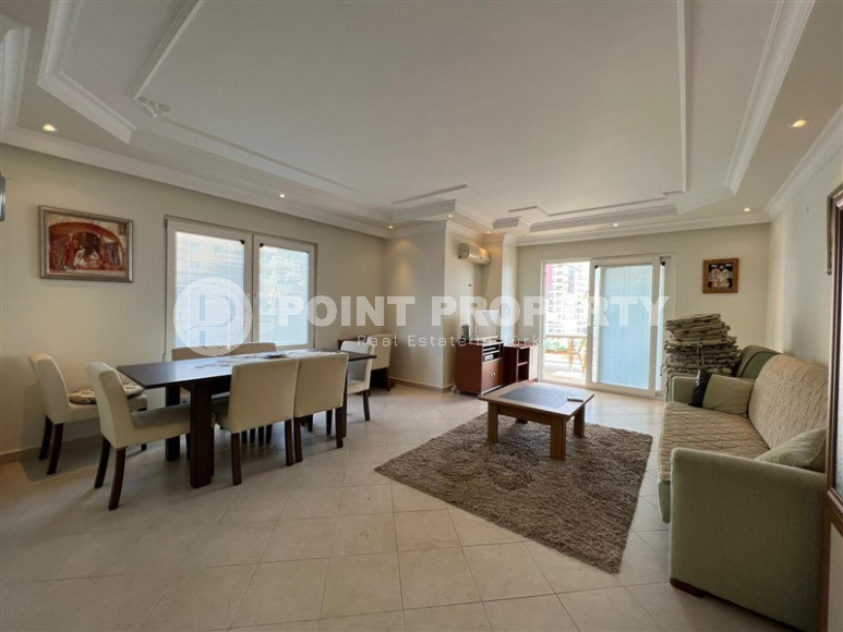 Three-room apartment, 110m², with mountain views, 700m from the sea, in Cikcilli area, Alanya-id-2114-photo-3
