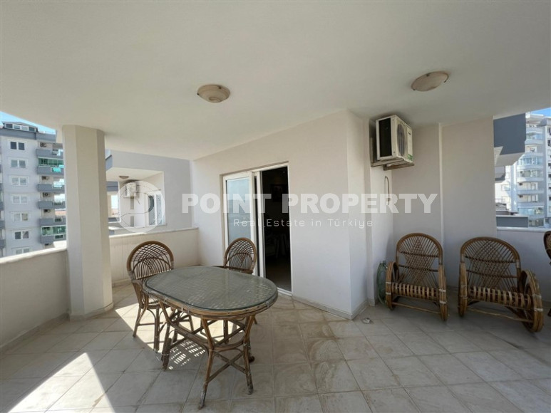 Three-room apartment, 110m², with mountain views, 700m from the sea, in Cikcilli area, Alanya-id-2114-photo-9