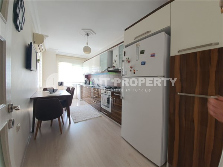 Трехкомнатная квартира, 110м², в уютной резиденции с бассейном, в центре Алании-id-2116-фото-5