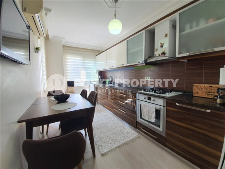 Трехкомнатная квартира, 110м², в уютной резиденции с бассейном, в центре Алании-id-2116-фото-7