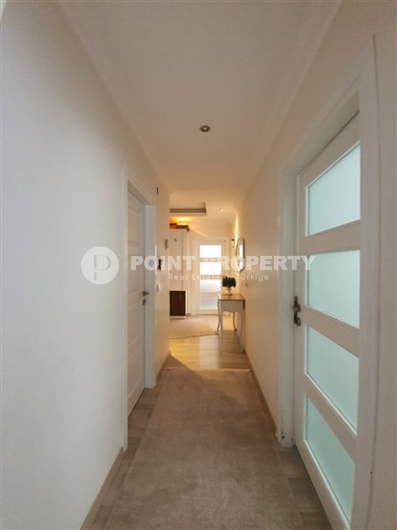 Трехкомнатная квартира, 110м², в уютной резиденции с бассейном, в центре Алании-id-2116-фото-11