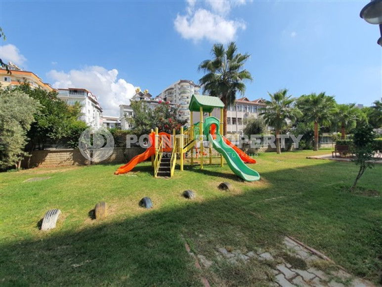 Трехкомнатная квартира, 110м², в уютной резиденции с бассейном, в центре Алании-id-2116-фото-17