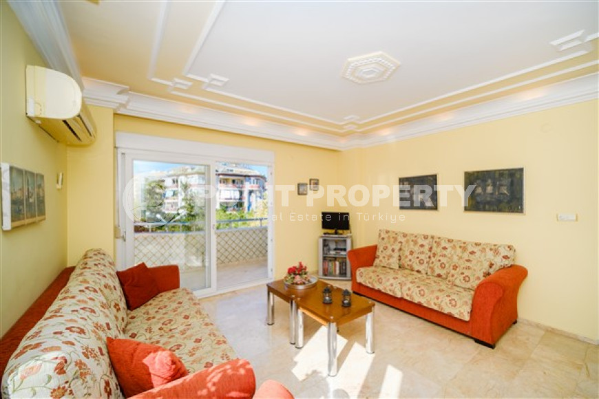 Квартира с двумя спальнями, 110м², в самом сердце Алании в комплексе с бассейном-id-2118-фото-3