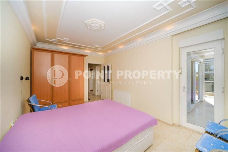 Квартира с двумя спальнями, 110м², в самом сердце Алании в комплексе с бассейном-id-2118-фото-14