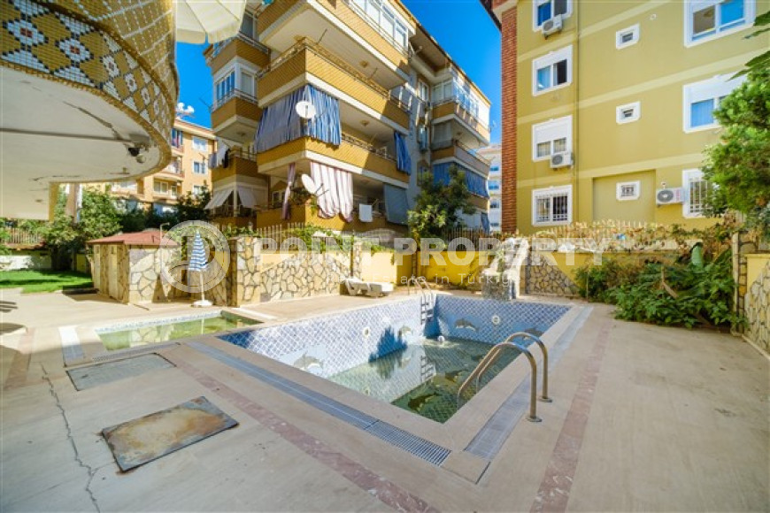 Квартира с двумя спальнями, 110м², в самом сердце Алании в комплексе с бассейном-id-2118-фото-18