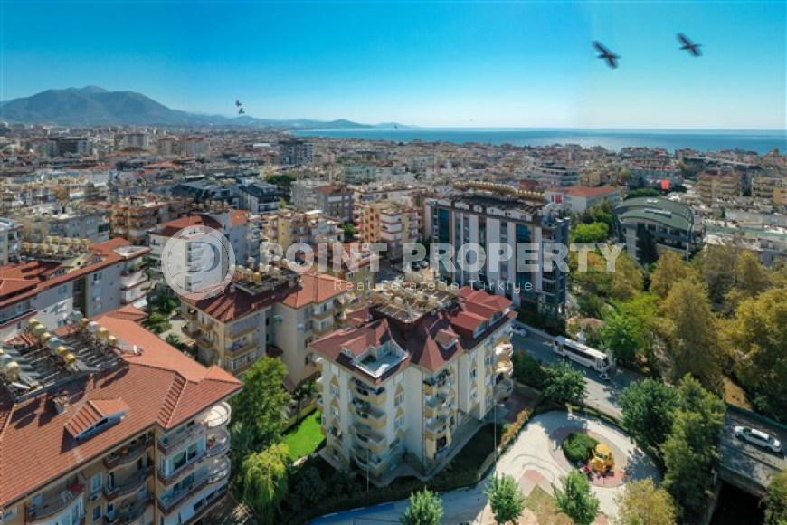 Квартира с двумя спальнями, 110м², в самом сердце Алании в комплексе с бассейном-id-2118-фото-21