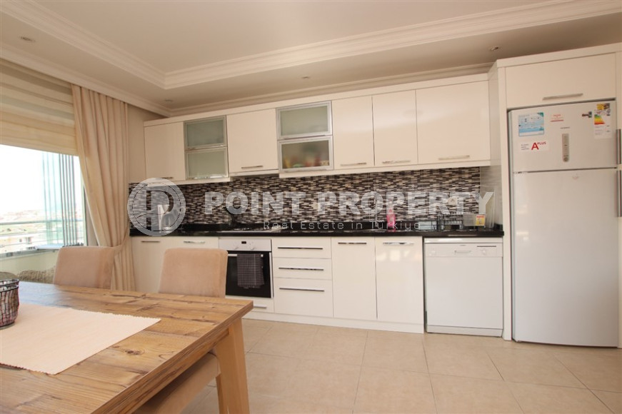 Квартира с тремя спальнями, 145м², с видом на горы в 800м от моря в районе Алании Тосмур-id-2119-фото-4