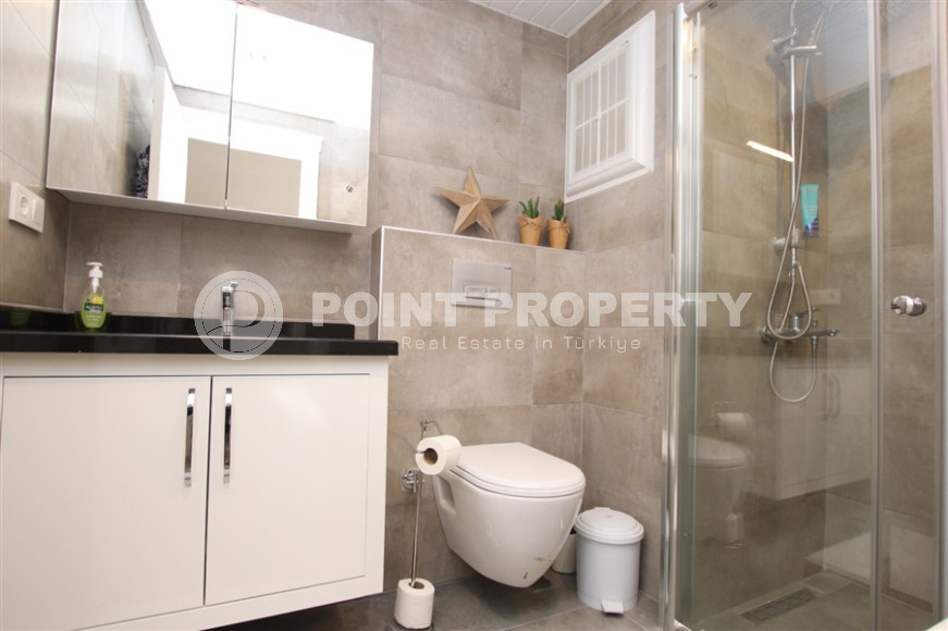 Квартира с тремя спальнями, 145м², с видом на горы в 800м от моря в районе Алании Тосмур-id-2119-фото-11