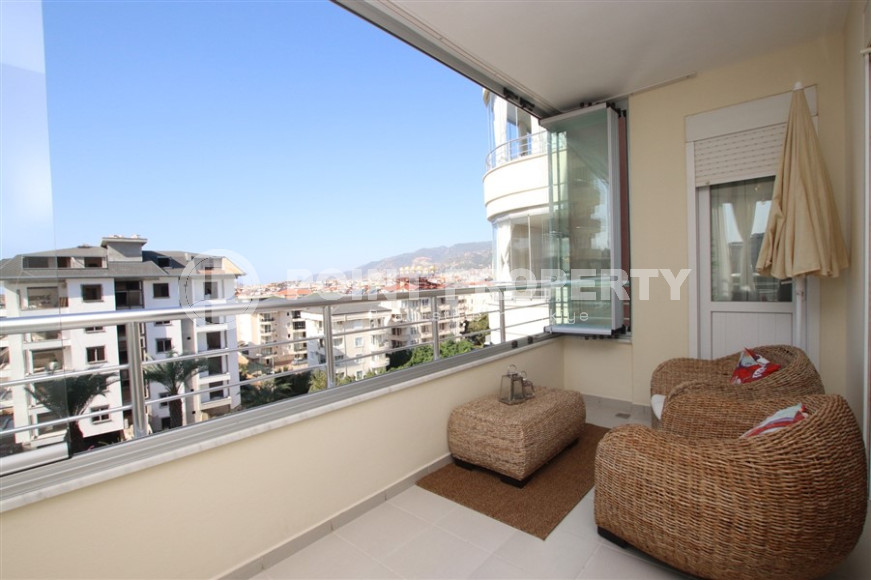 Квартира с тремя спальнями, 145м², с видом на горы в 800м от моря в районе Алании Тосмур-id-2119-фото-15