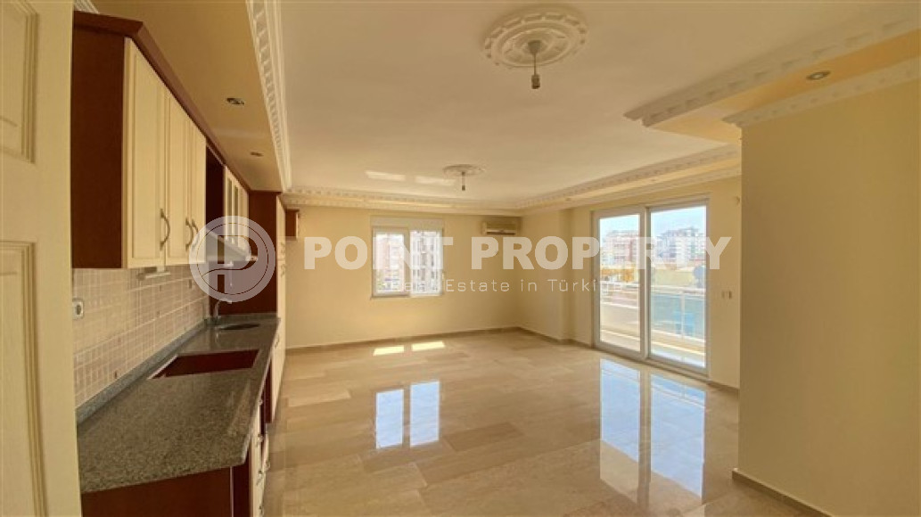 Просторная трехкомнатная квартира, 110м², с видом на горы в 400м от моря в Махмутларе, Аланья-id-2120-фото-2