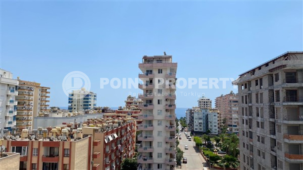 Просторная трехкомнатная квартира, 110м², с видом на горы в 400м от моря в Махмутларе, Аланья-id-2120-фото-7