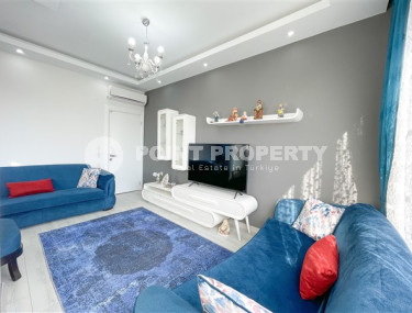 Новая меблированная квартира с двумя спальнями, 90м², в центре Алании, у пляжа Кейкубат-id-2121-фото-5