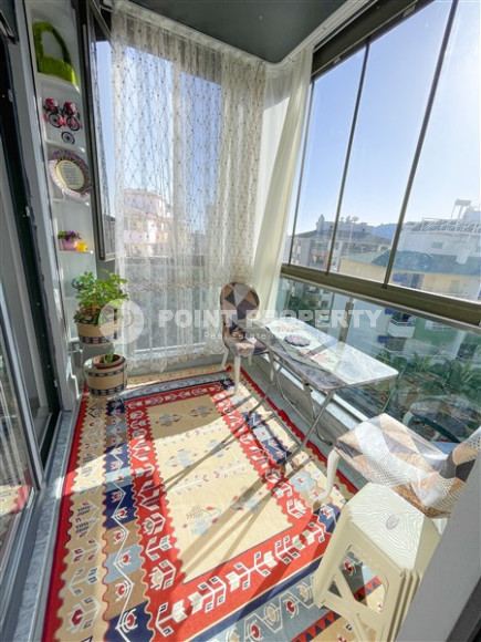 Новая меблированная квартира с двумя спальнями, 90м², в центре Алании, у пляжа Кейкубат-id-2121-фото-7