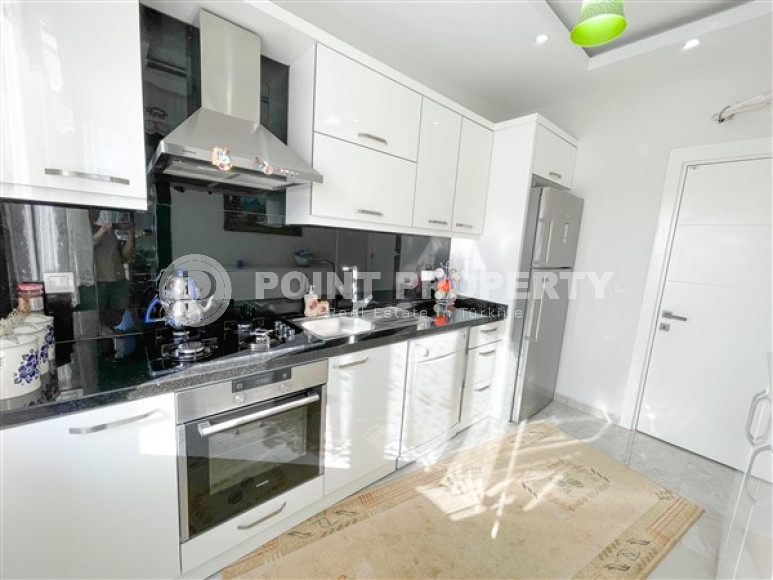 Новая меблированная квартира с двумя спальнями, 90м², в центре Алании, у пляжа Кейкубат-id-2121-фото-14