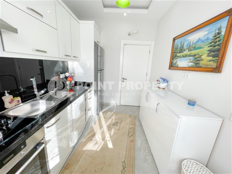 Новая меблированная квартира с двумя спальнями, 90м², в центре Алании, у пляжа Кейкубат-id-2121-фото-15