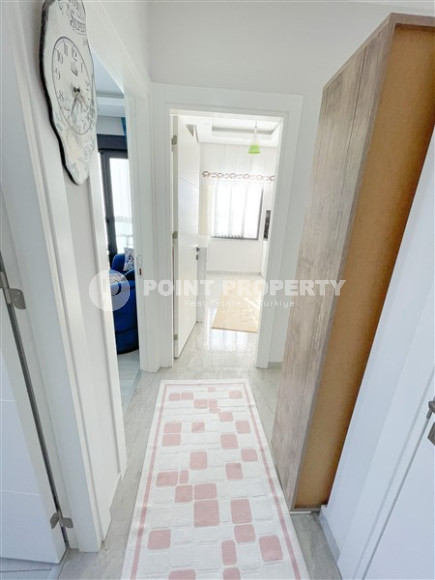 Новая меблированная квартира с двумя спальнями, 90м², в центре Алании, у пляжа Кейкубат-id-2121-фото-17