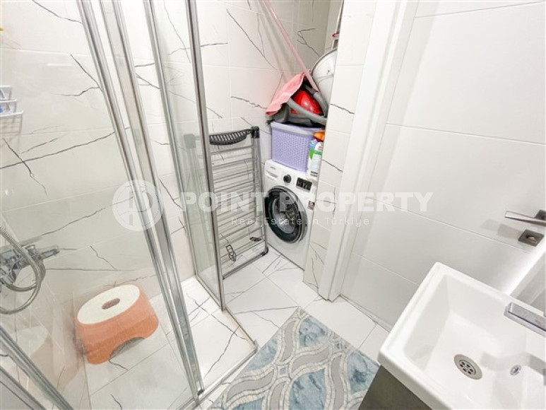 Новая меблированная квартира с двумя спальнями, 90м², в центре Алании, у пляжа Кейкубат-id-2121-фото-21