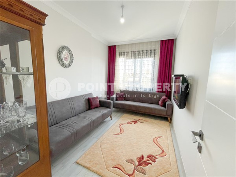 Новая меблированная квартира с двумя спальнями, 90м², в центре Алании, у пляжа Кейкубат-id-2121-фото-24