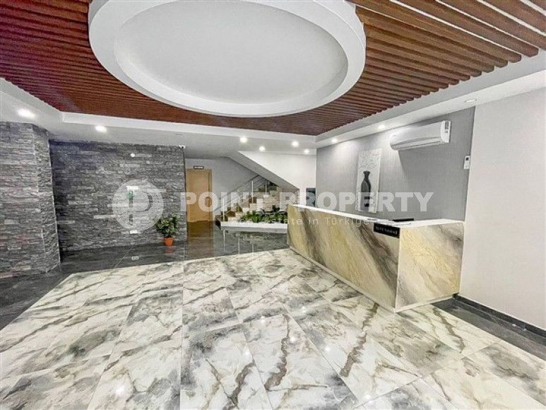 Новая меблированная квартира с двумя спальнями, 90м², в центре Алании, у пляжа Кейкубат-id-2121-фото-26